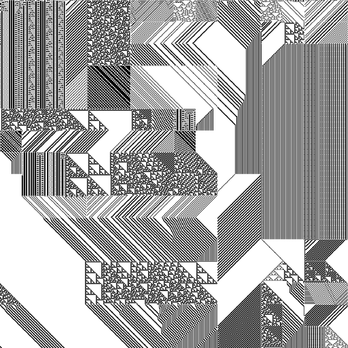 RULES (for Elementary Cellular Automata) #391