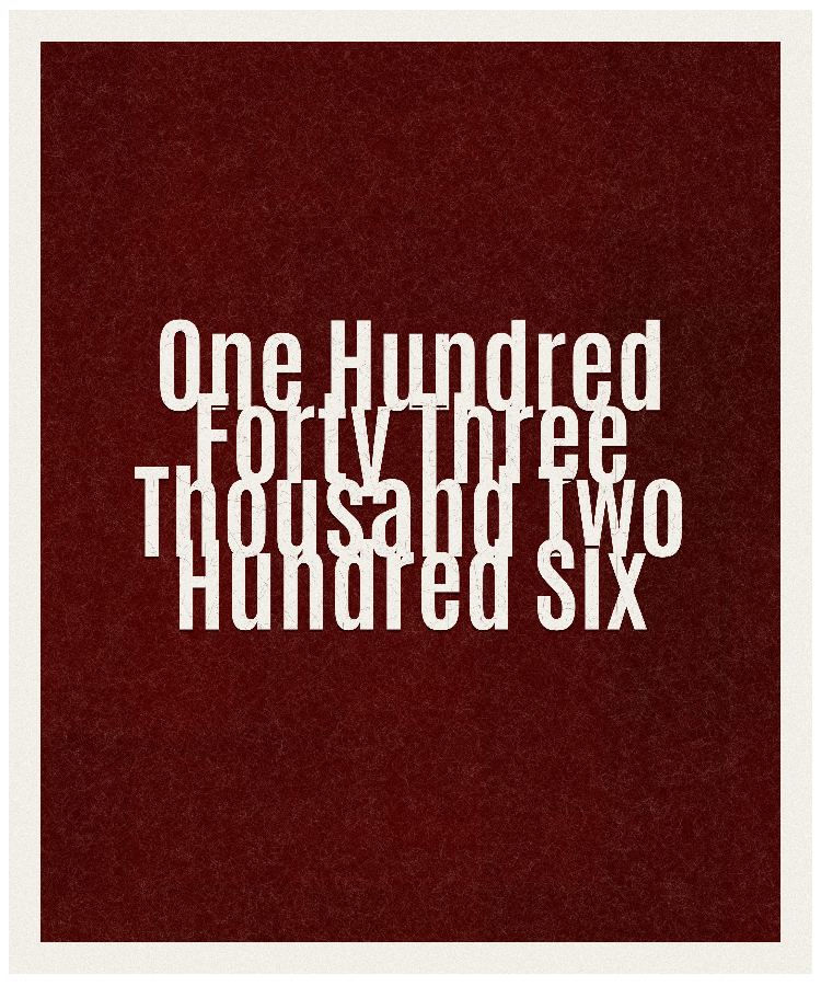 Count #143206