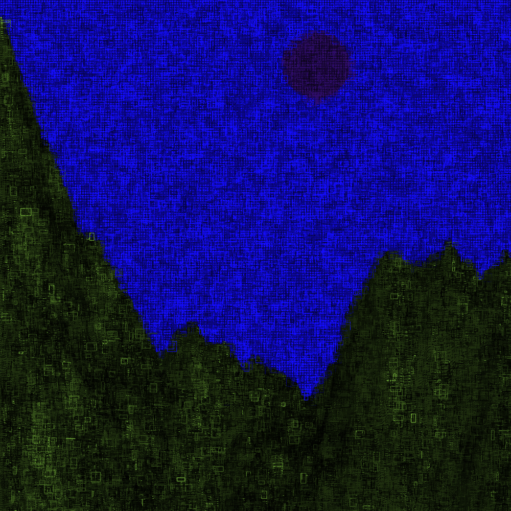 Classic generative landscape V2 #97