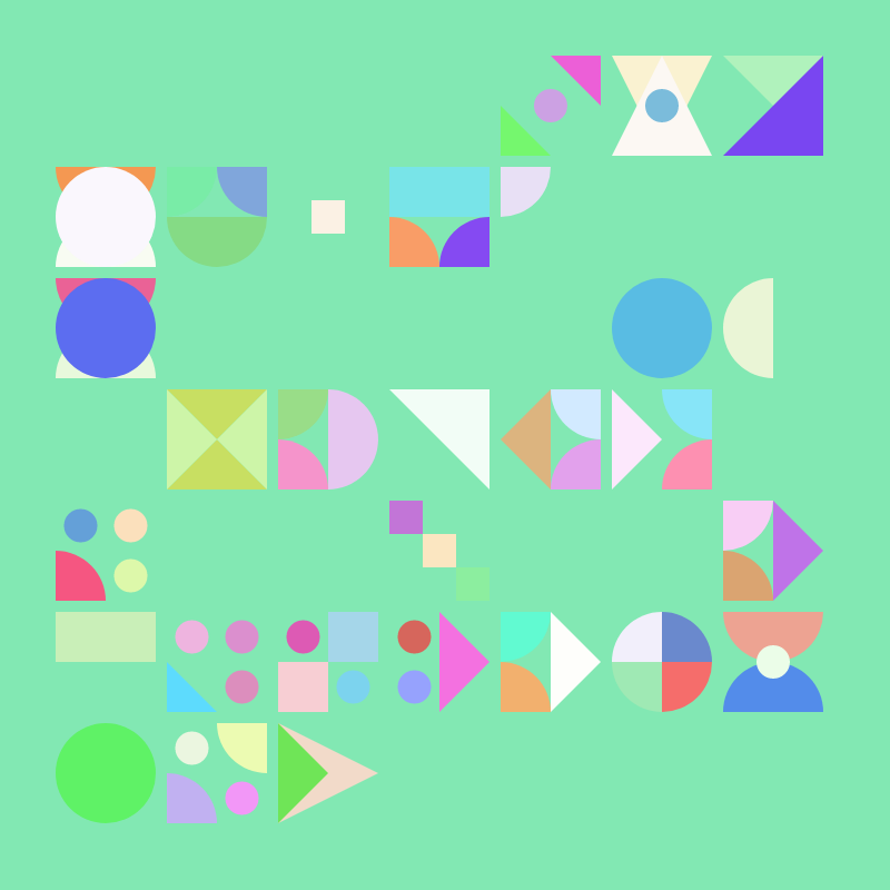 Confetti Shapes #34