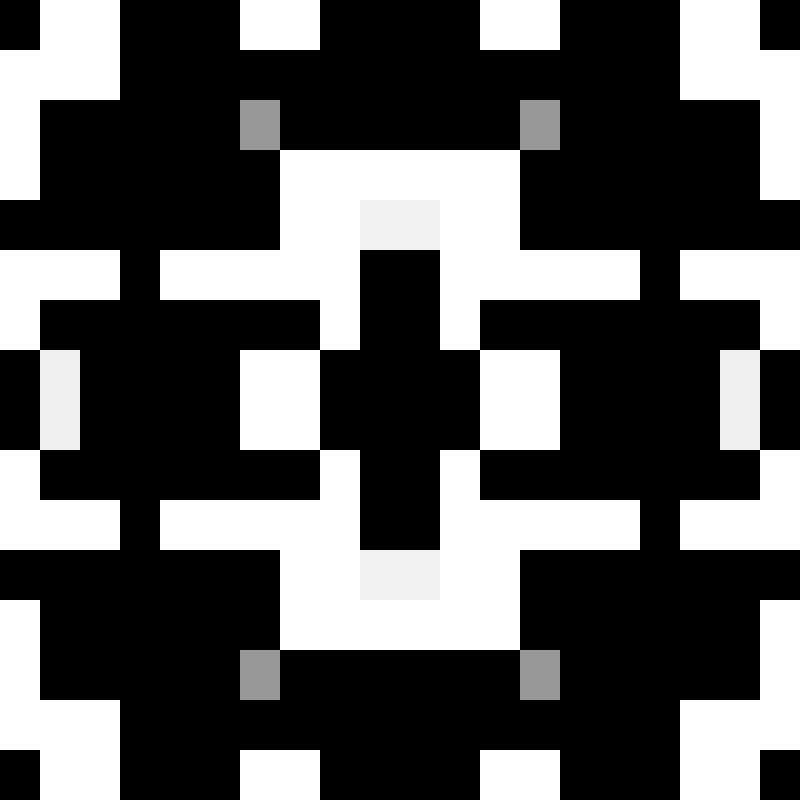 QR Glyphs Invaders #17