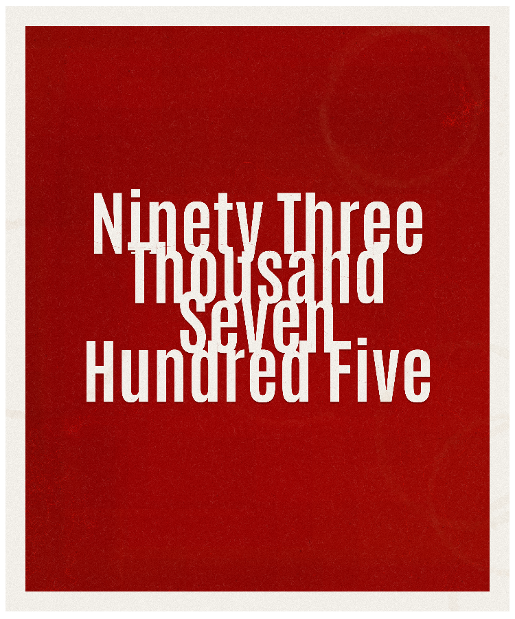 Count #93705