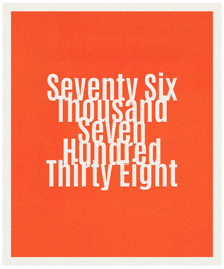 Count #76738