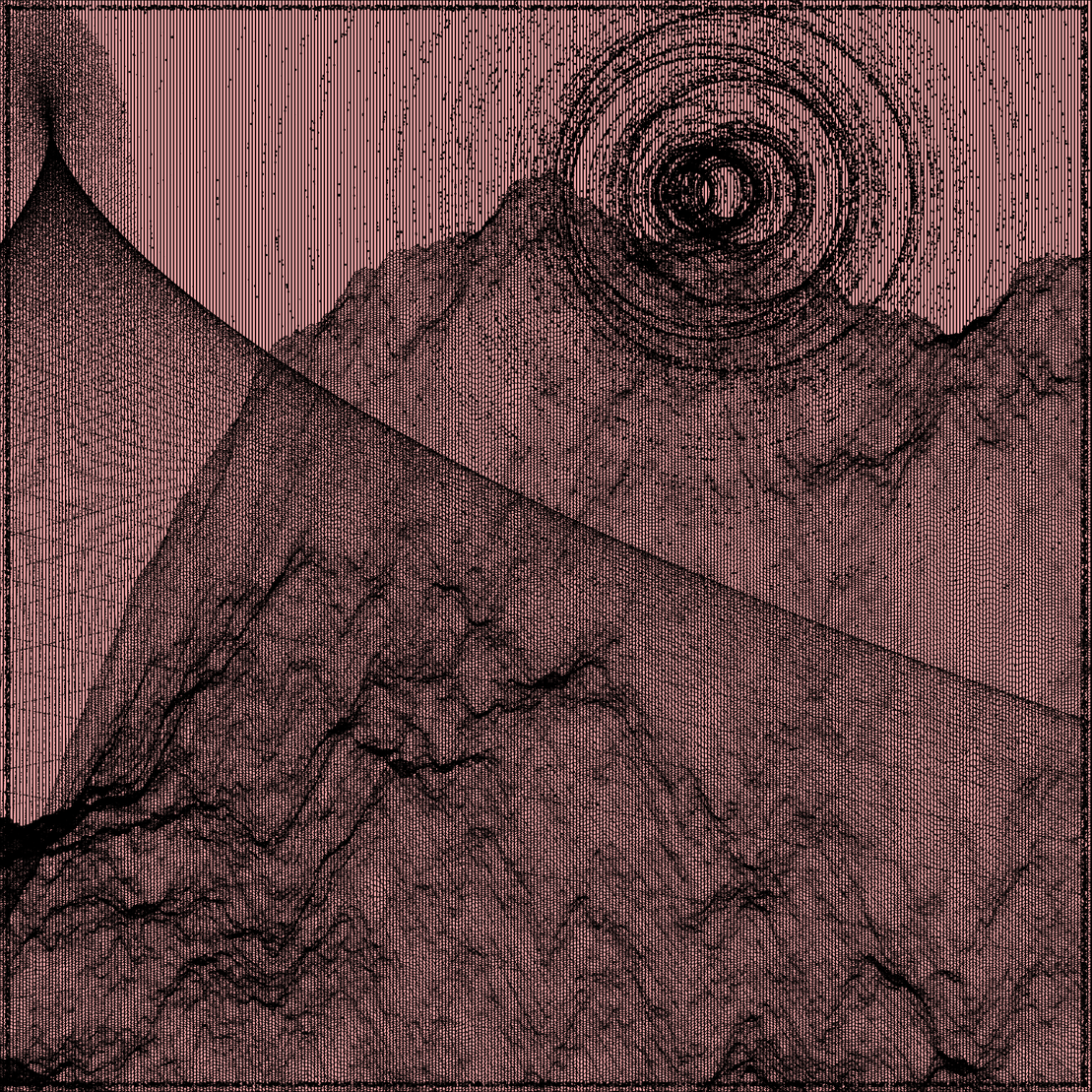 Surreal classic generative landscape #20