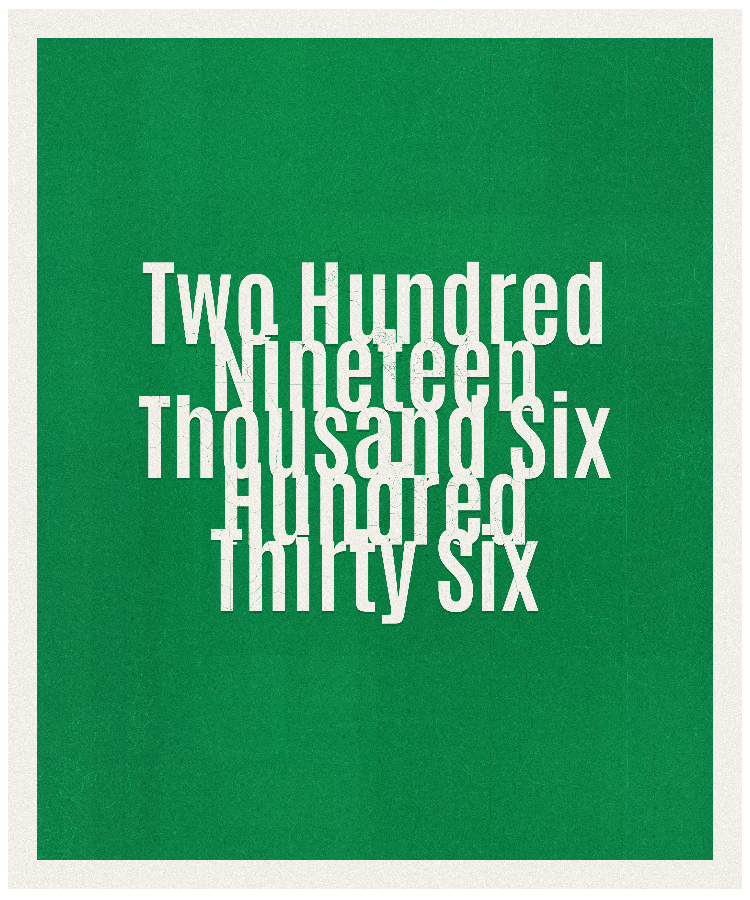 Count #219636