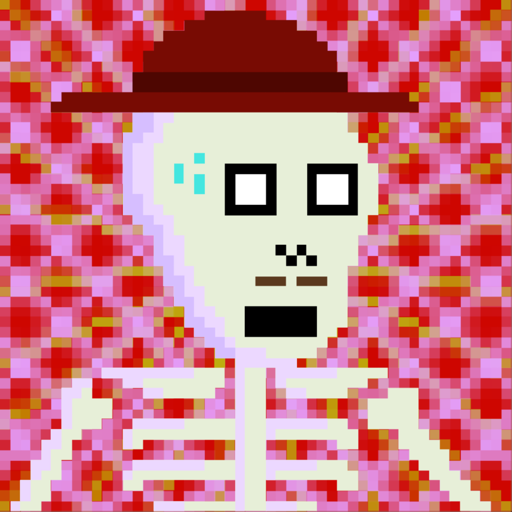 PIXEL SKULLETTI 1 #233