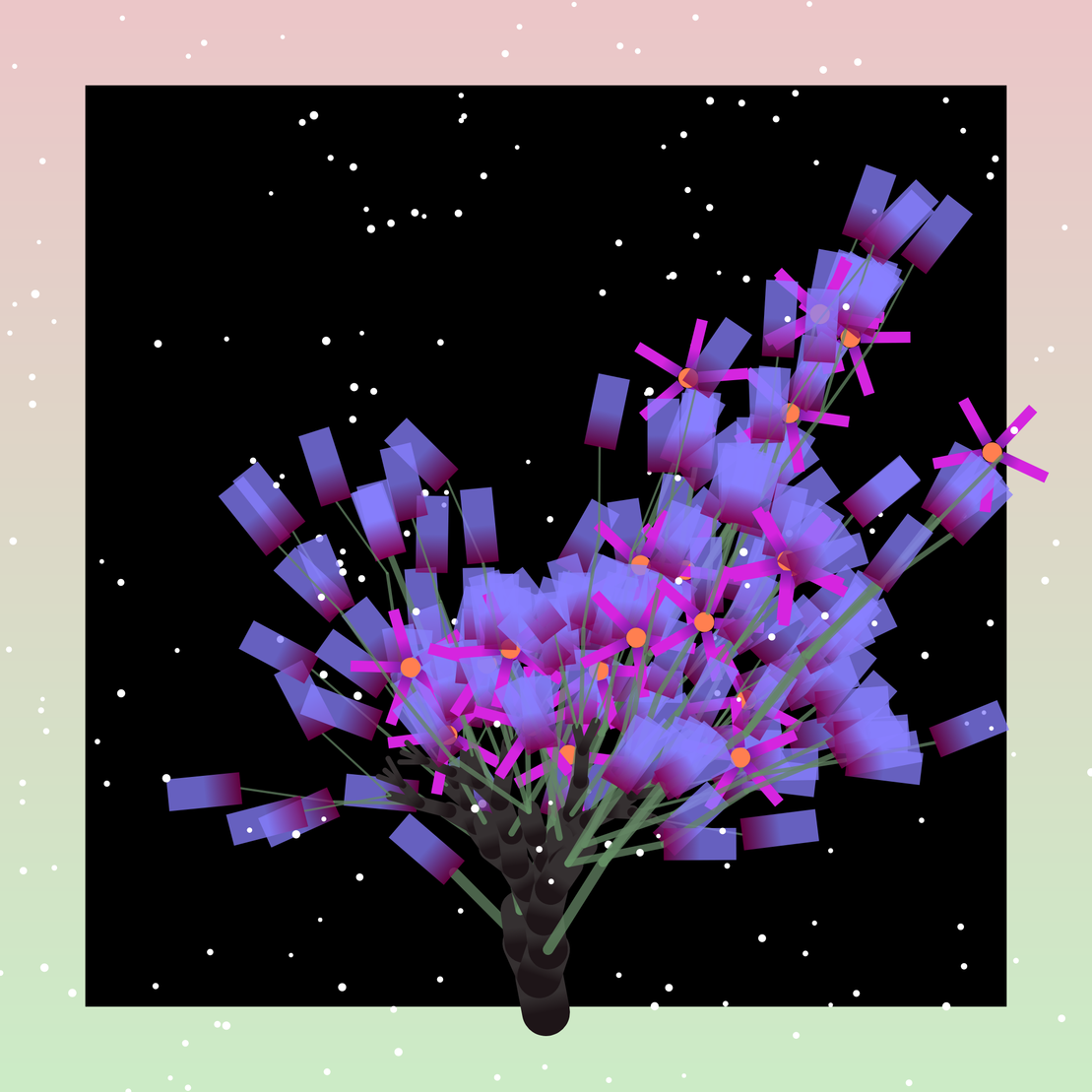 Some generative winter trees #41