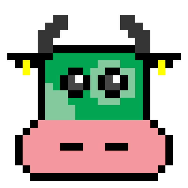 pixel cow #32