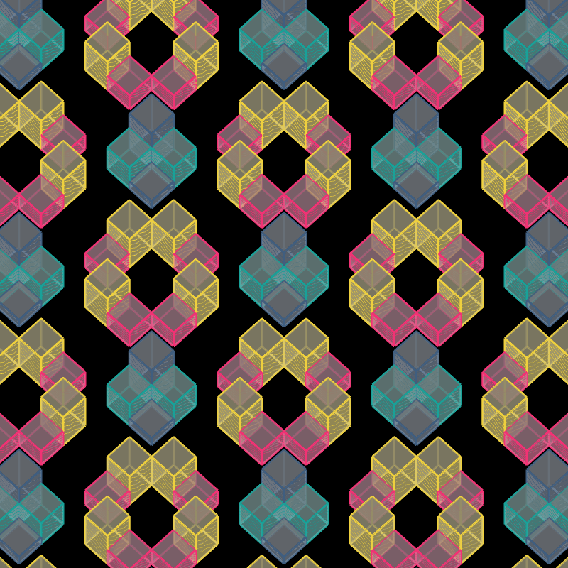 3D Pattern: BLOCK #25