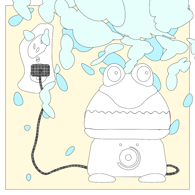 Frog Humidifier #9