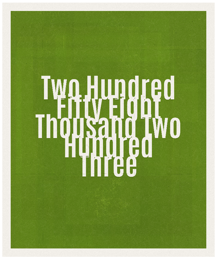 Count #258203