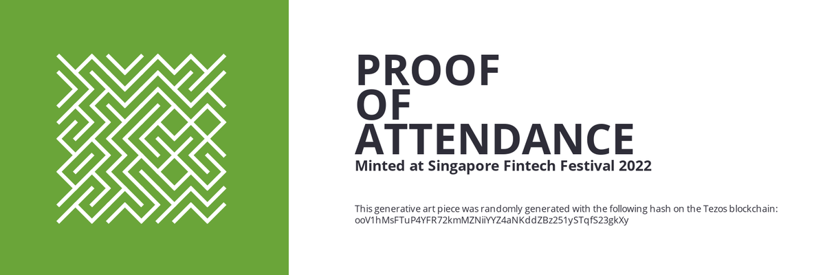 SFF2022 Proof of Attendance Token #721