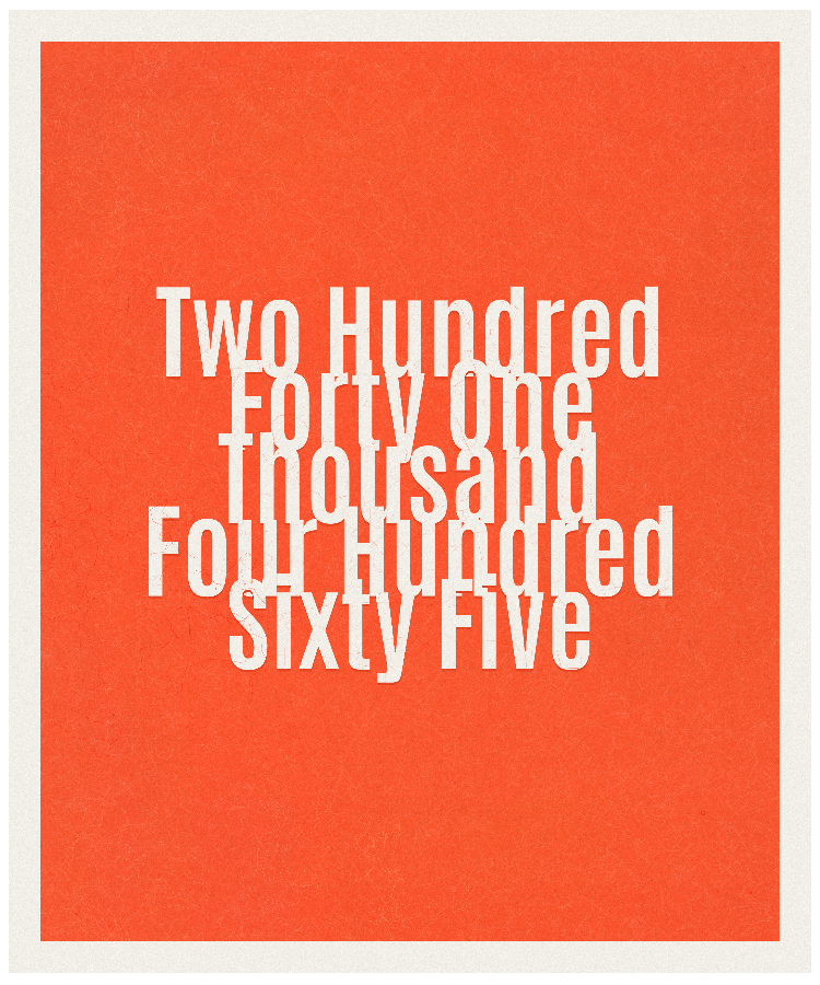 Count #241465