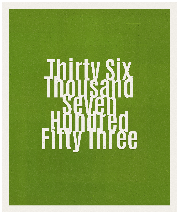 Count #36753