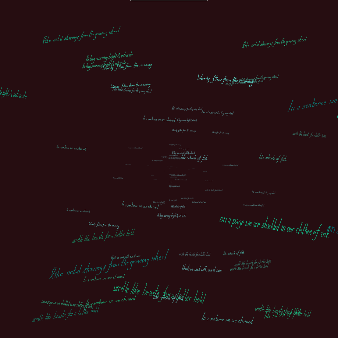 Wordflow #5