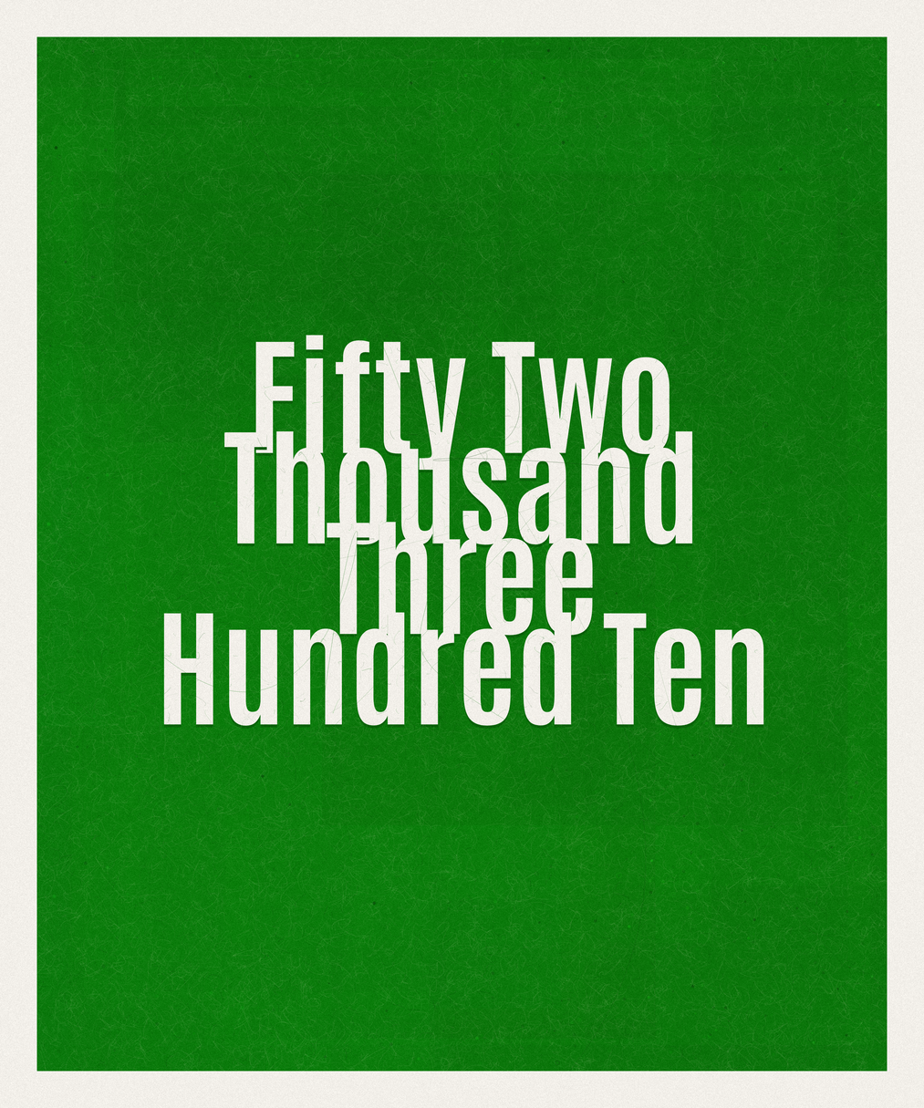 Count #52310