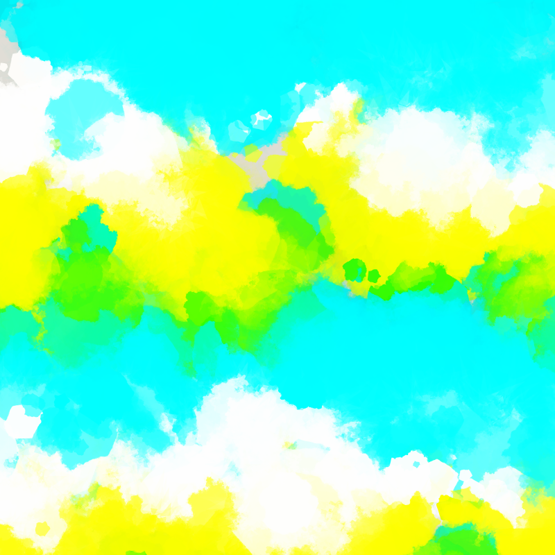 Watercolor Clouds #55