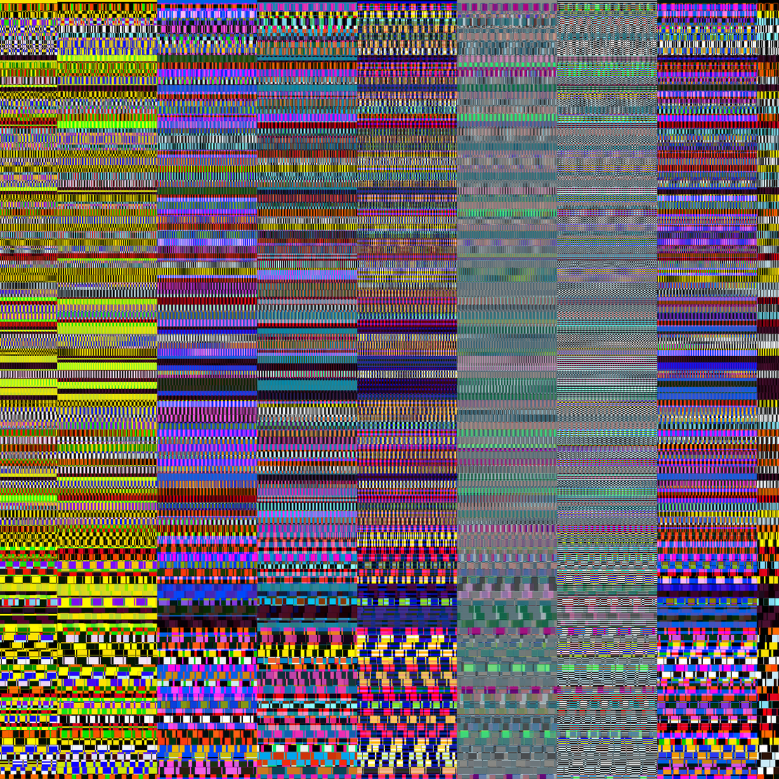 Glitchometry Stripes #49