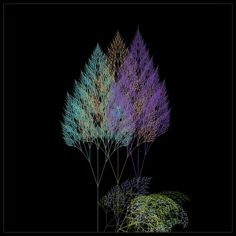 Fractal Forest #102