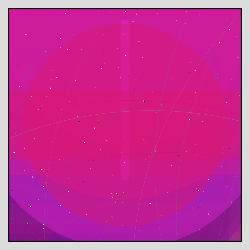 Color Field Starry B #147