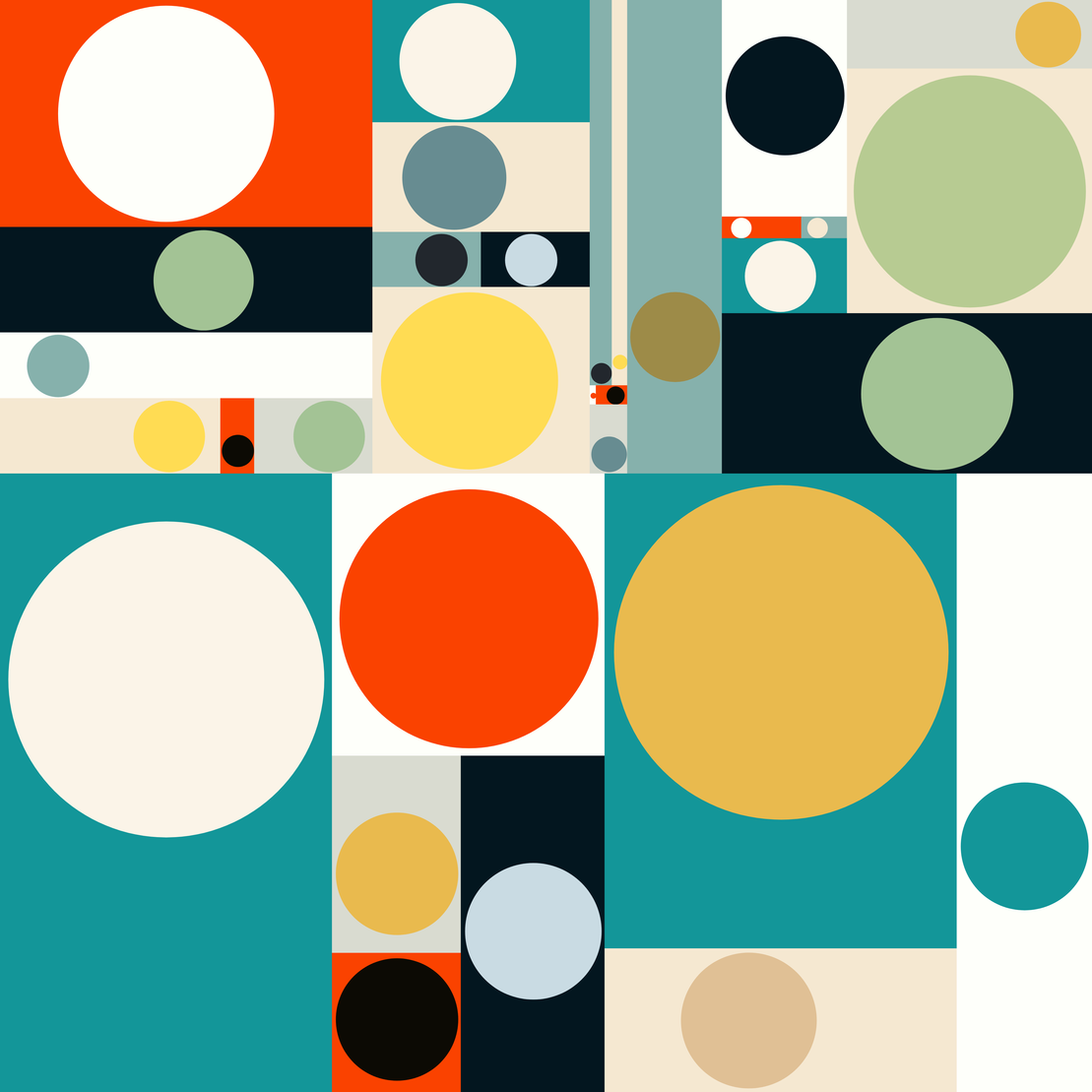 An Increasing Series Of Dots #32