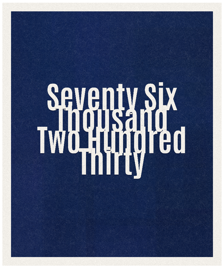 Count #76230