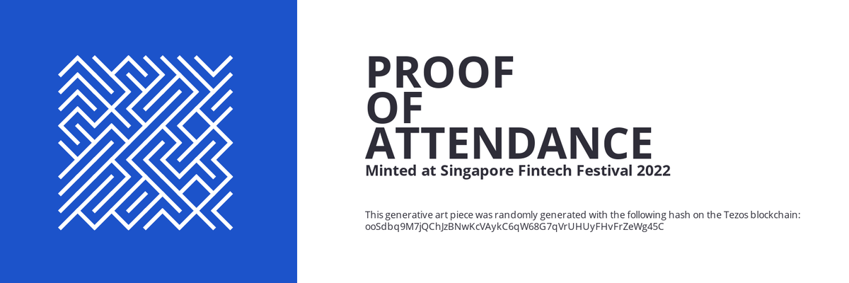 SFF2022 Proof of Attendance Token #916