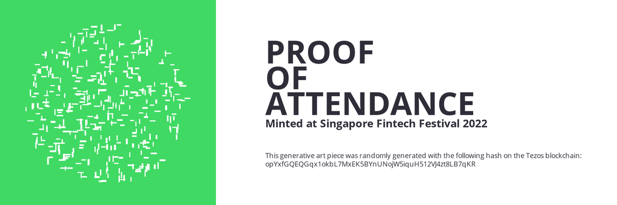 SFF2022 Proof of Attendance Token #939