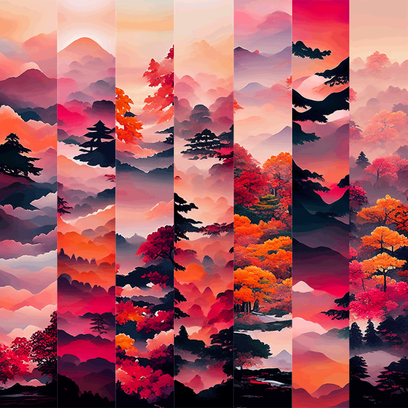 AI Japanese Autumn #8