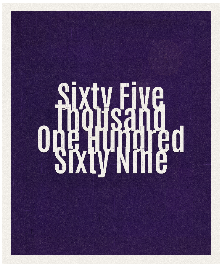 Count #65169