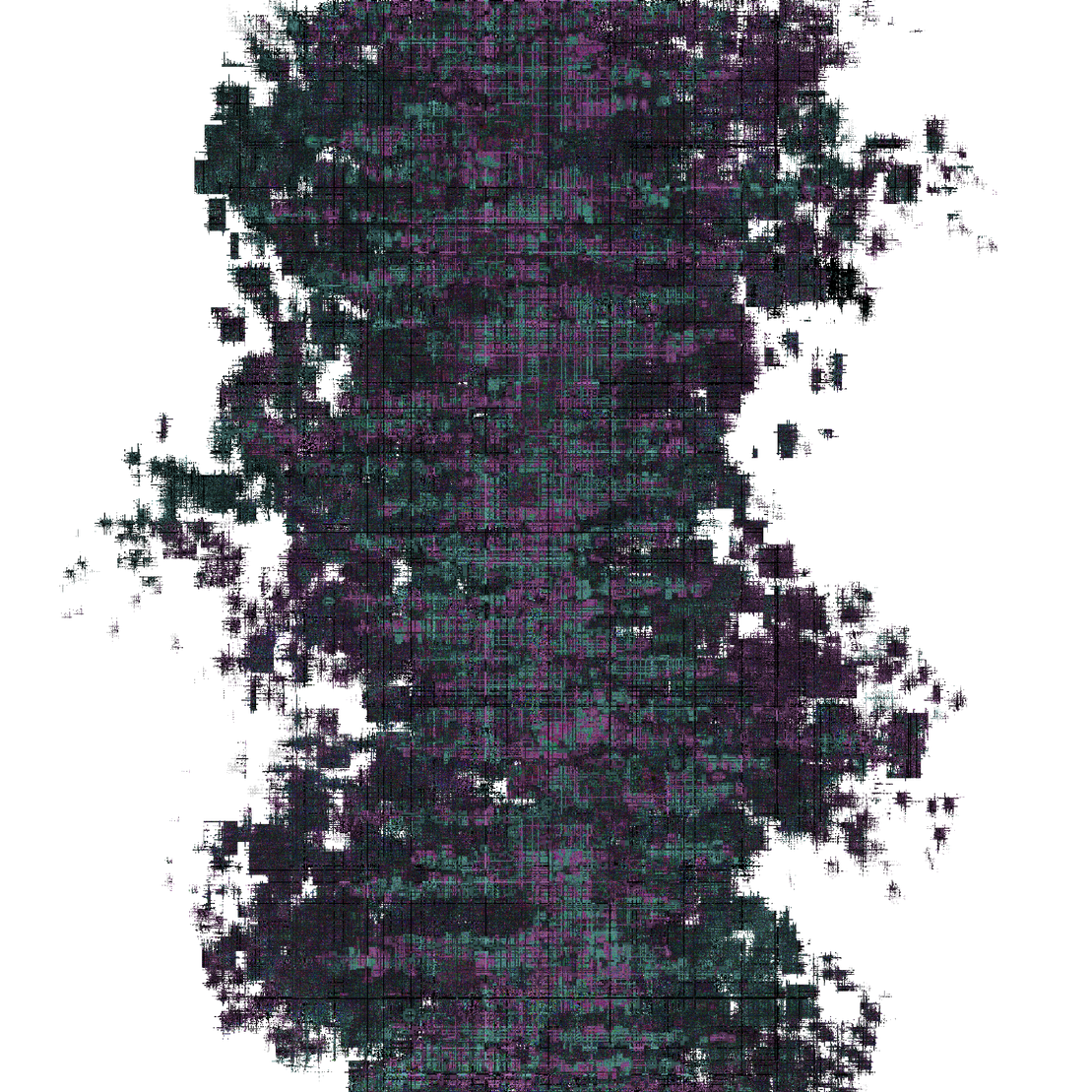 Entropy-Locked Recursive Glitch Textures #4