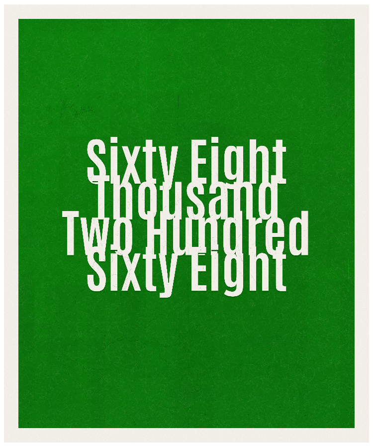 Count #68268