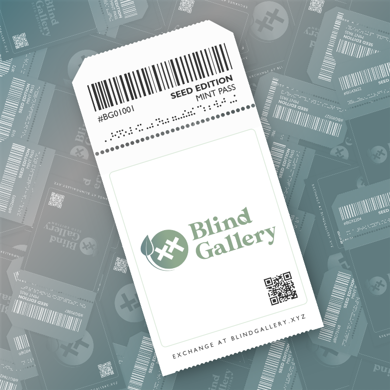 Blind Gallery Mint Pass (Seed Edition) #448