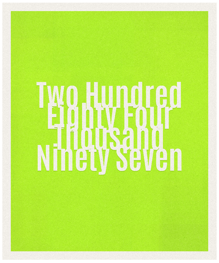Count #284097