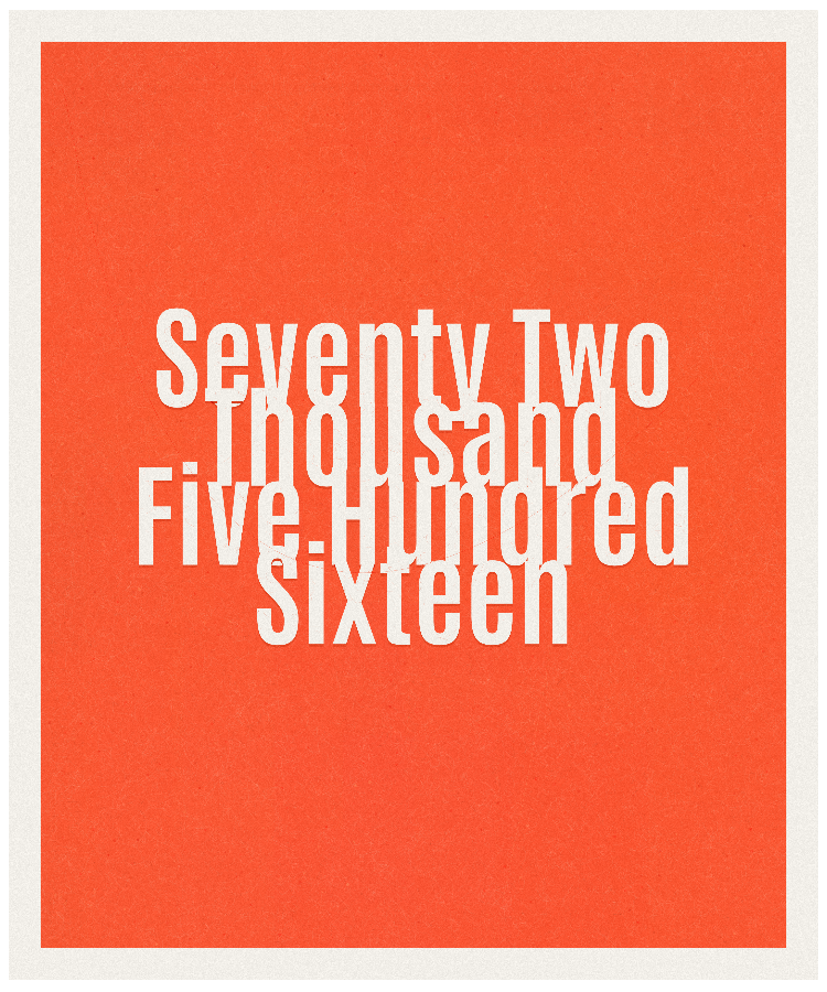 Count #72516