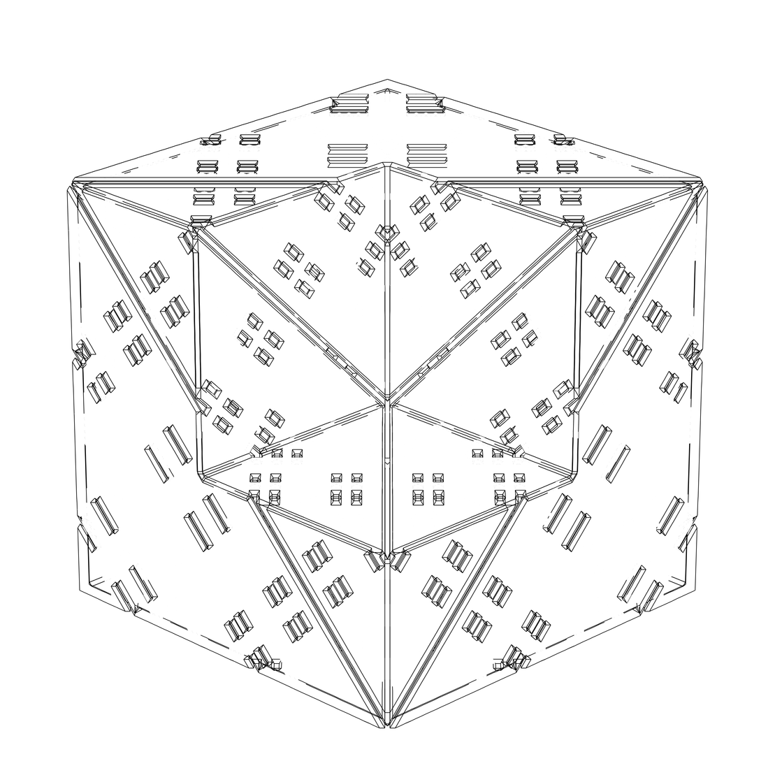 LL21 Alien Art Cube #291