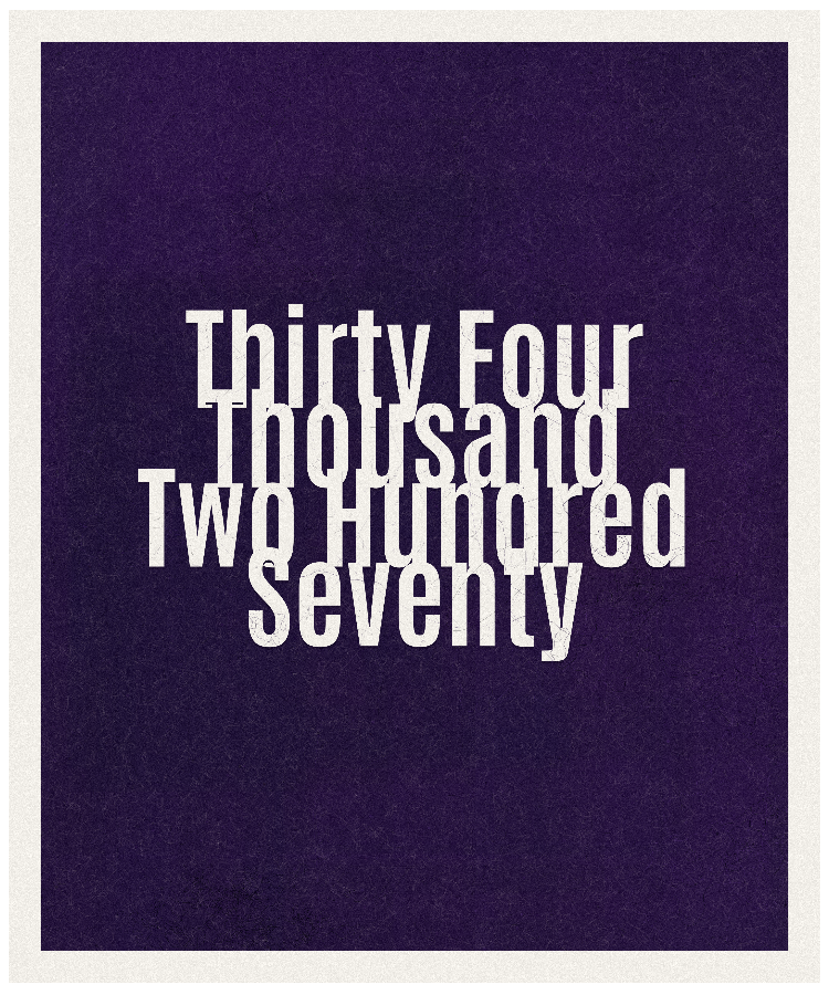 Count #34270