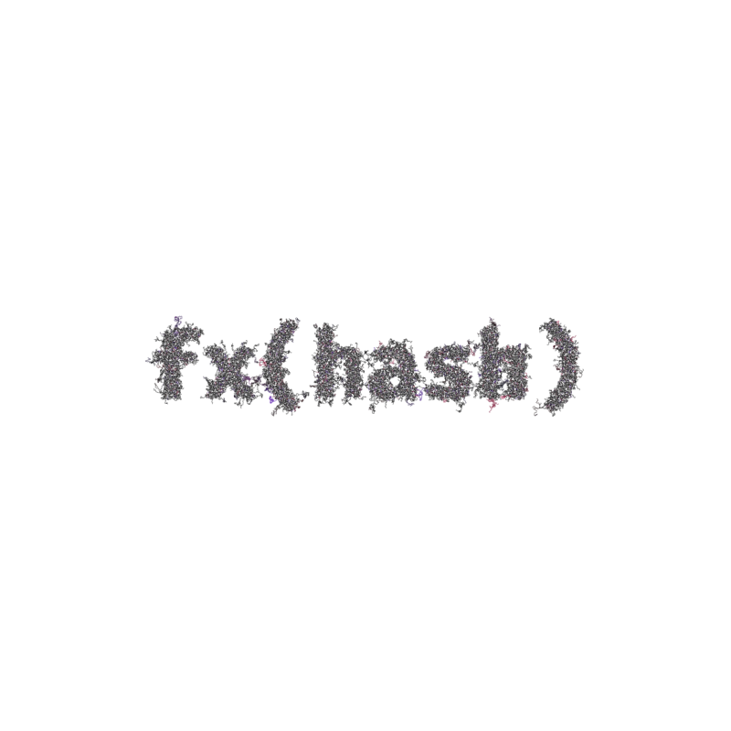 FXHASH Logo with Features #729