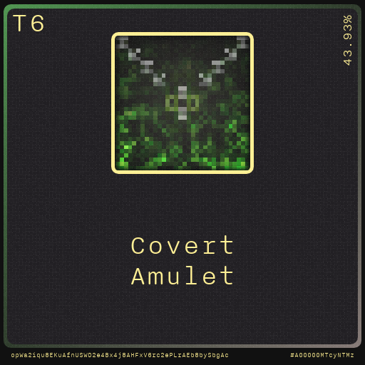 Gear for your quests - Amulet #60