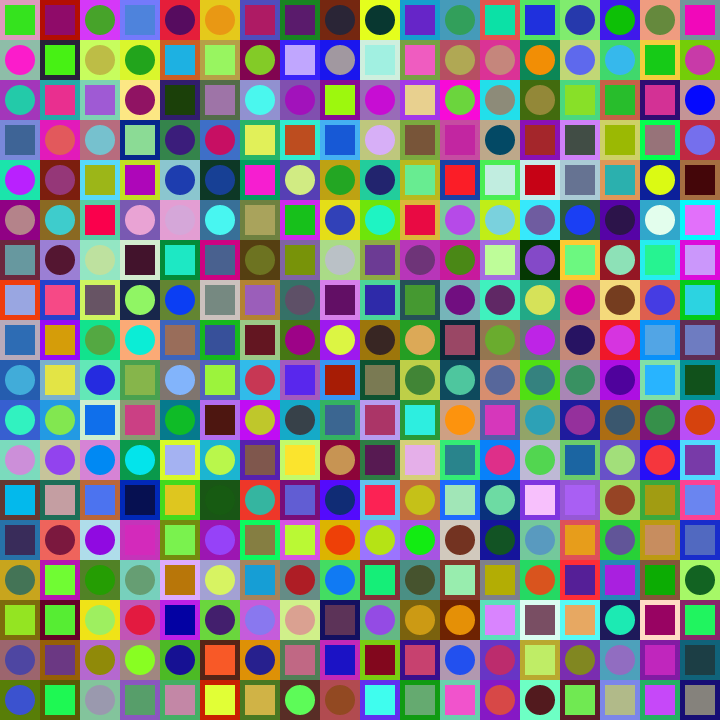 Square Dot Composition #147