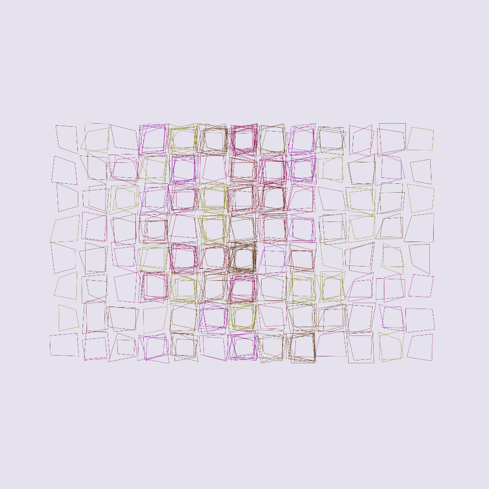 GenArt Education: Tribute to Vera Molnar #93