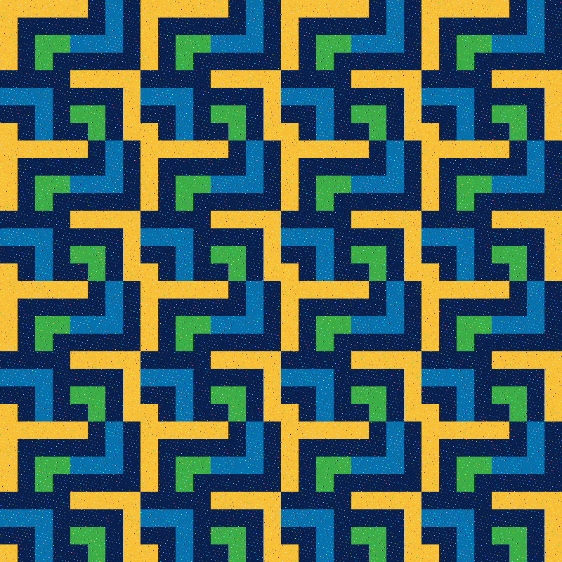 Regular Tile painting #110