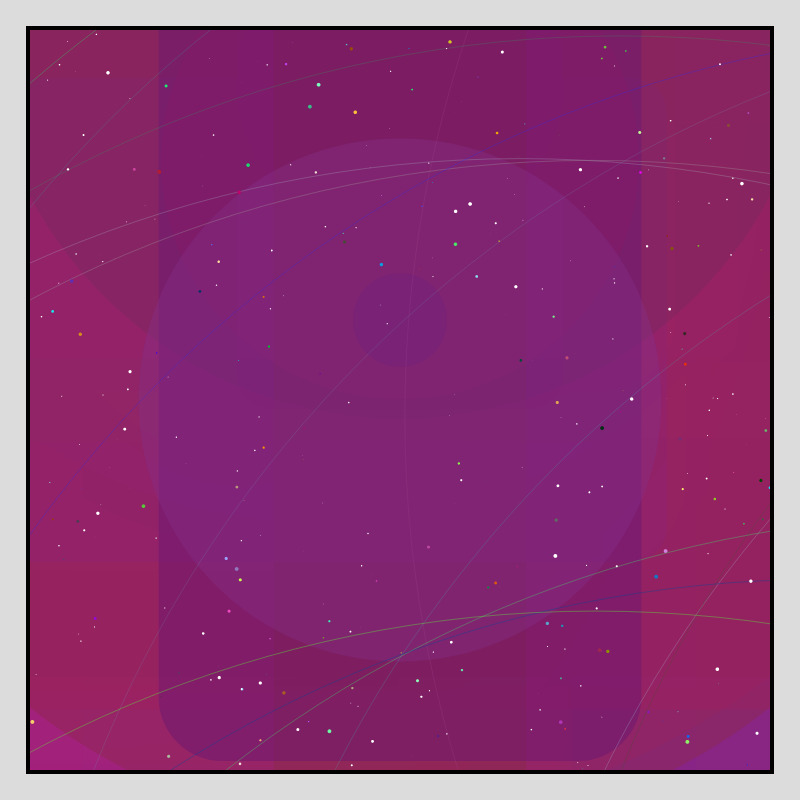 Color Field Starry B #91