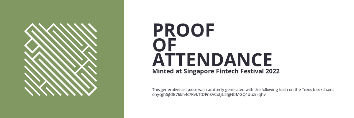 SFF2022 Proof of Attendance Token #130