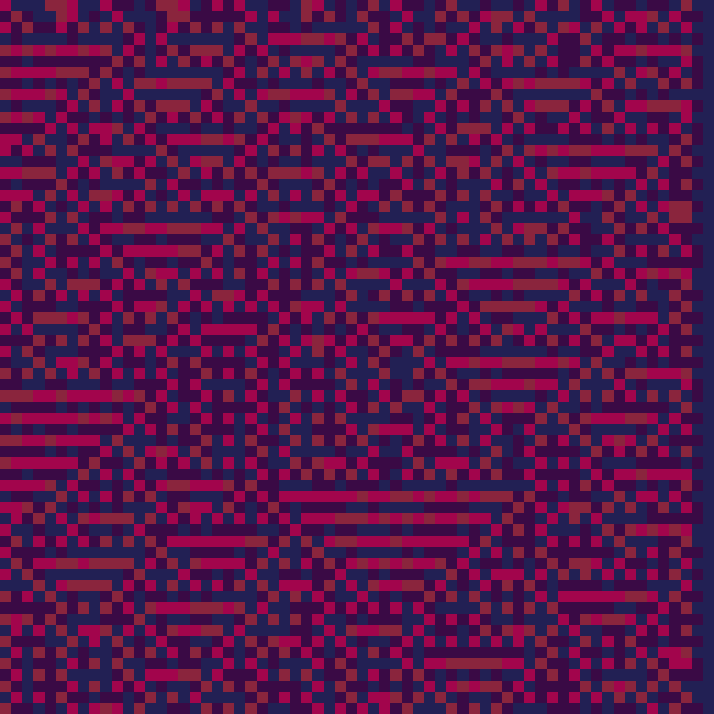 Blending Neighbors Cellular Automata #26