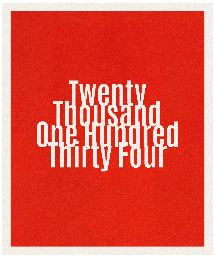 Count #20134