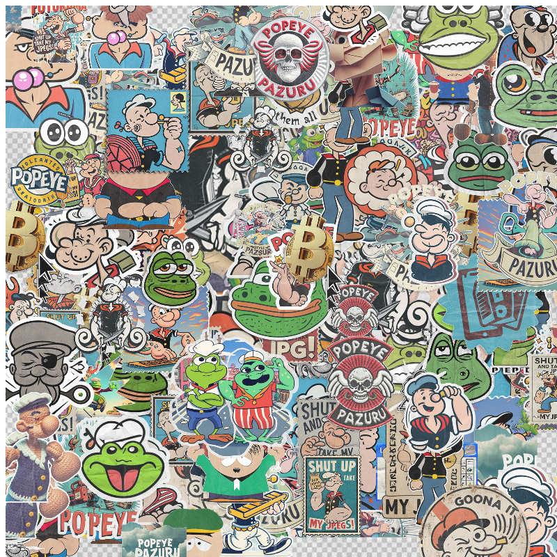 Sticker addict: PEPEYE #4