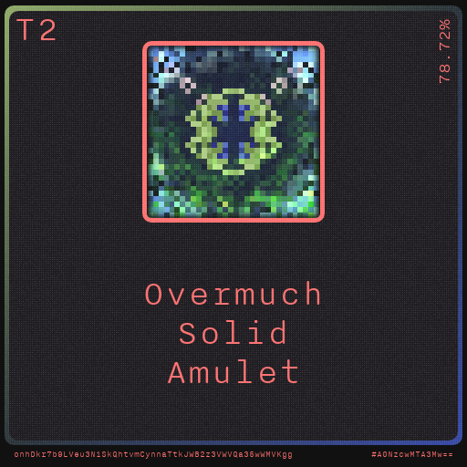 Gear for your quests - Amulet #51