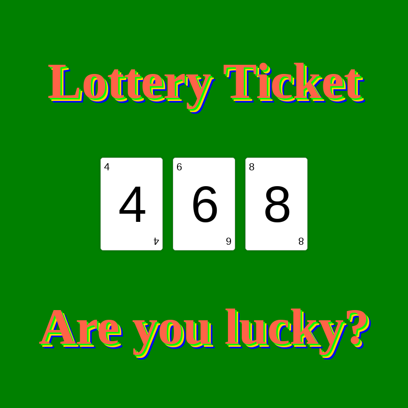 Try Your Luck: LotteryTime! #26