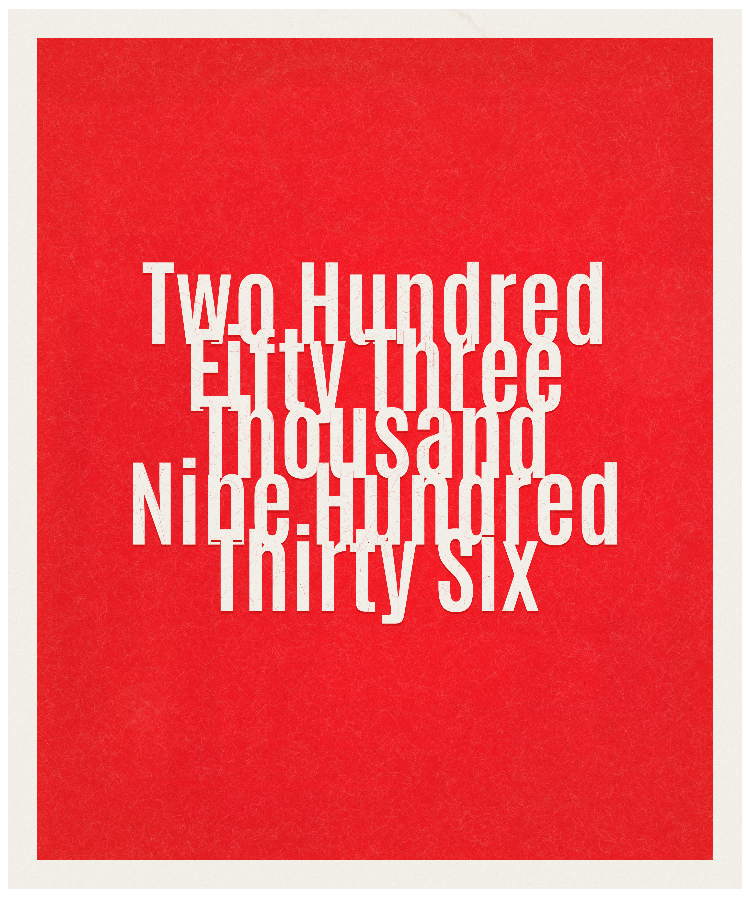 Count #253936
